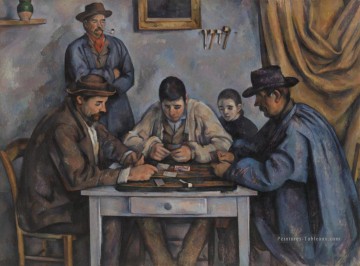  1892 art - Les joueurs de cartes 1892 Paul Cézanne